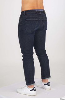  Yoshinaga Kuri blue jeans casual dressed leg lower body white sneakers 0004.jpg